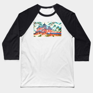 Traveling in Asia, motif 2 Baseball T-Shirt
